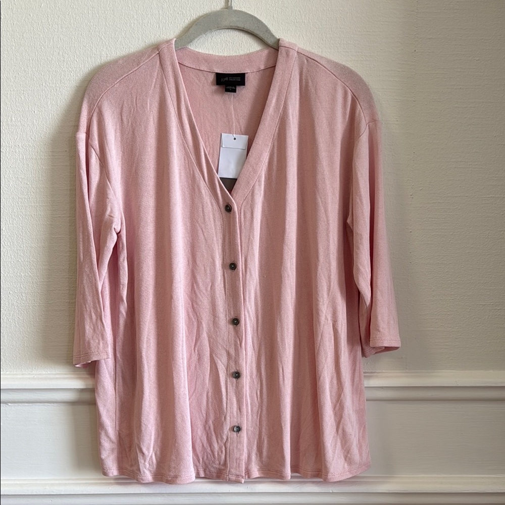 J. Jill Button-Up Cardigan NWT